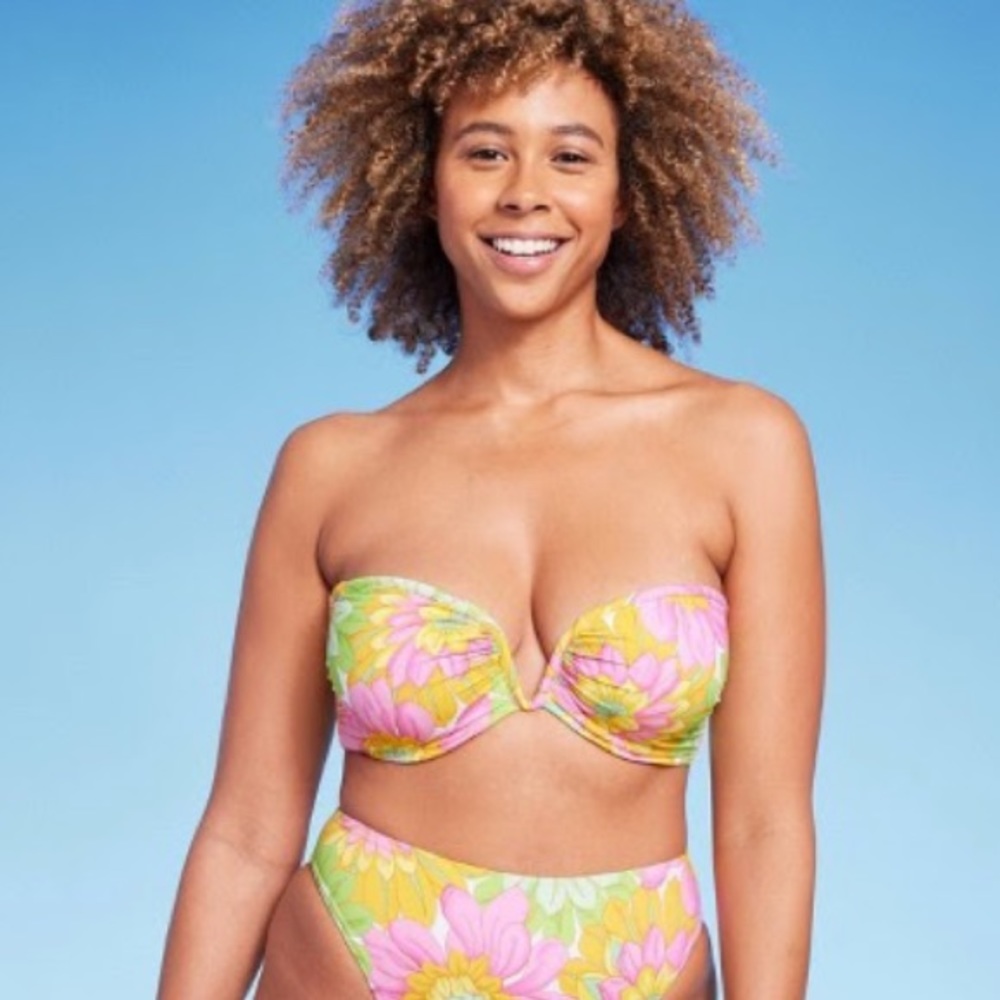 Womens floral bikini